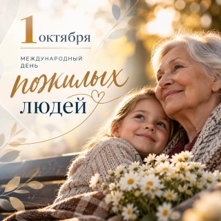 1 октября – День пожилого человека 🤍
